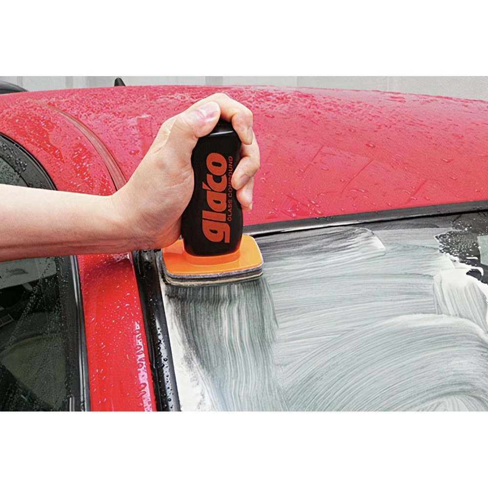 庫樂斯-日本 SOFT99 撥水油膜去除劑 玻璃表面污垢清除 頑固油膜 徹底清潔-細節圖2