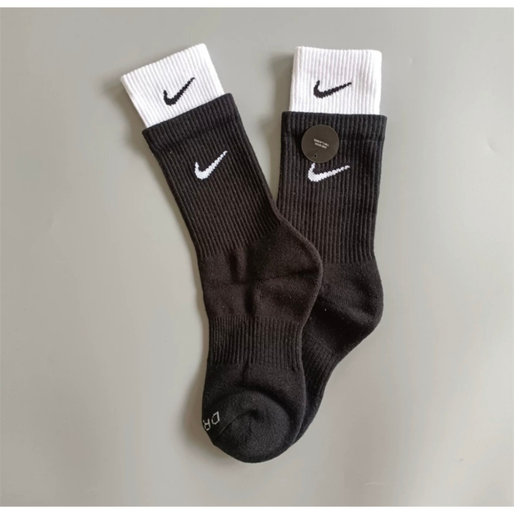 時尚勾勾雙層襪 潮流 男女可穿雙層襪 雙層襪 時尚襪 襪子 繽紛 假兩層襪-規格圖3