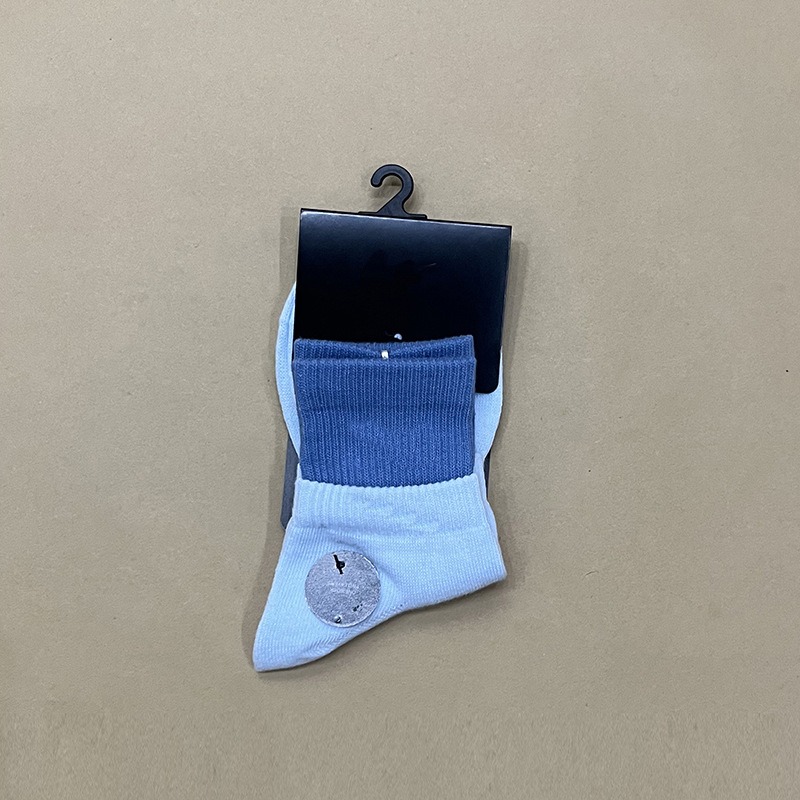 潮流男女可穿雙層襪 雙層襪 繽紛時尚襪 勾勾襪 襪子 繽紛 假兩層襪-規格圖5