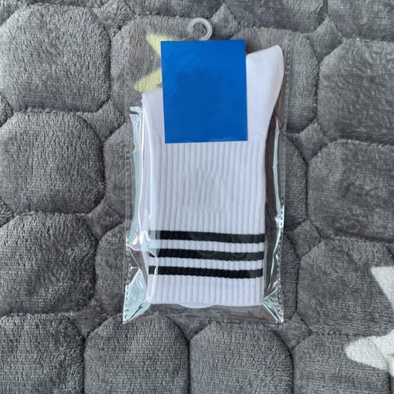 潮流百搭長筒襪 運動襪 籃球襪 橫條紋襪 襪子 女長筒運動襪 中筒襪 三葉標誌 三葉草-規格圖7