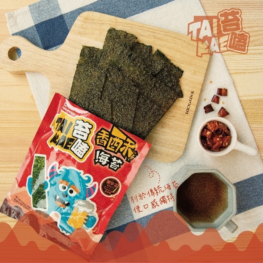苔嗑｜脆海苔胡椒鹽風味/脆海苔香蒜風味/香酥海苔唐辛子風味/香酥海苔醬燒風味-規格圖5