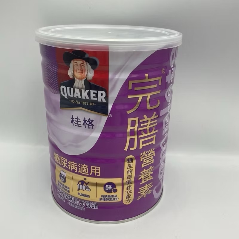 桂格 完膳營養素 糖尿病穩健配方 900克/罐-細節圖2