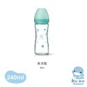 酷咕鴨 Ku.Ku PLUS純真之瞳 寬口玻璃奶瓶240ml(M十字孔奶嘴)-規格圖6