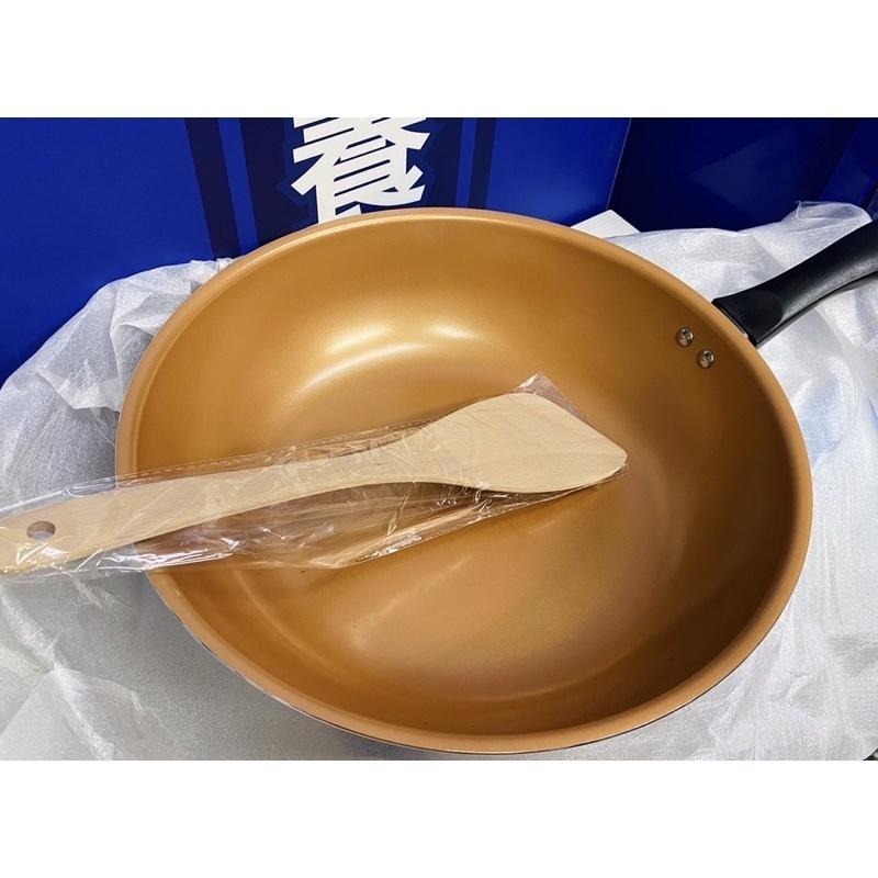 MONCROSS陶瓷雙鍋四件組(炒鍋/平底鍋/鍋蓋/鍋鏟)-細節圖3