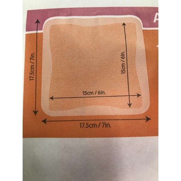 ALLEVYN 史耐輝 矽膠愛力膚敷料(滅菌)17.5X17.5cm單片/12.5X12.5cm 單片-細節圖5