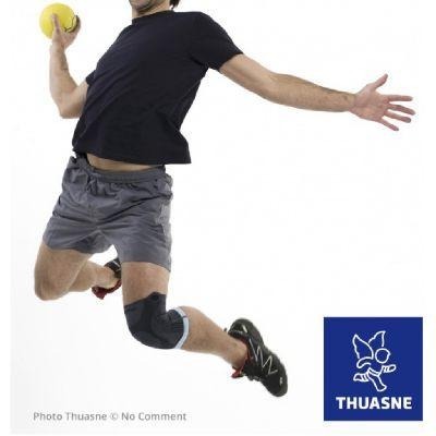 法國途安 Genuextrem THU2321 彈性側條護膝 穿戴式護膝 排汗吸濕 雙邊彈簧鋼條設計 穩定膝部 肢體裝具-細節圖5