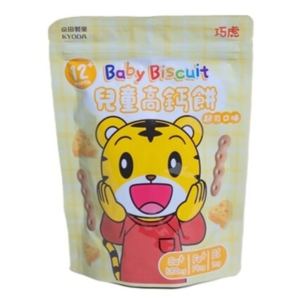 京田製菓 巧虎 兒童高鈣餅(起司口味) 65g/包  草莓牛奶造型餅乾(草莓牛奶)45gX2袋/盒-規格圖8