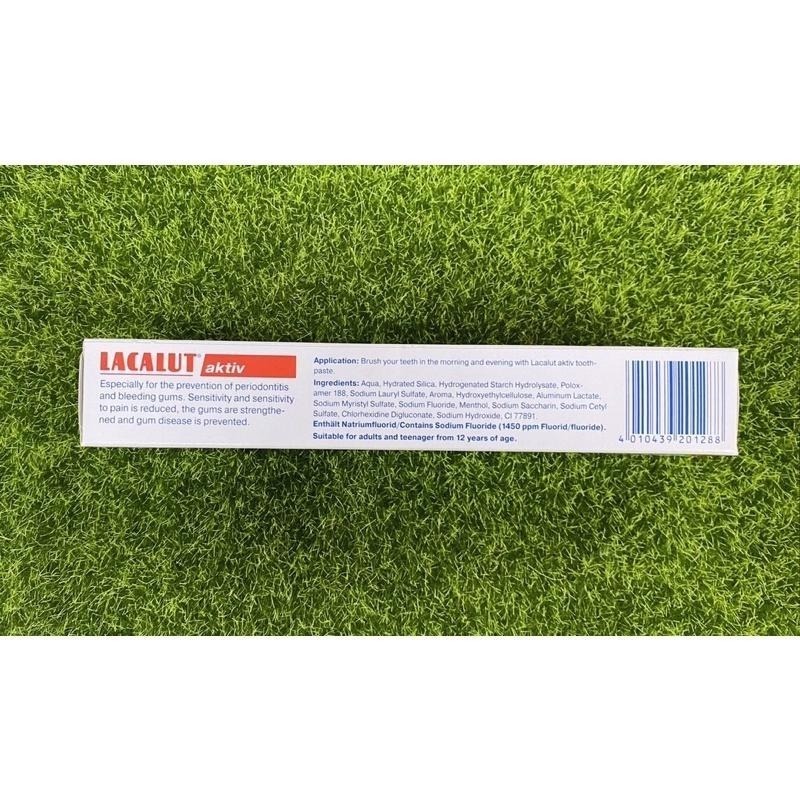 樂固特 LACALUT 牙齦強化牙膏-75g/條 📢~買一條送牙粉2包~-細節圖4