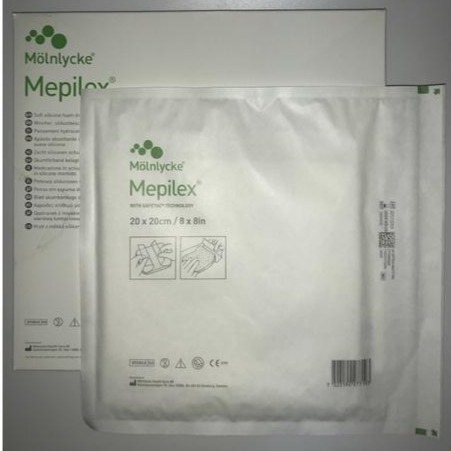 Mepilex ＂美尼克＂美皮蕾矽膠泡棉敷料 20*20cm/8in*8in /單片-細節圖2