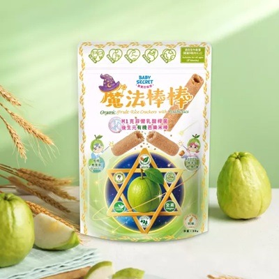 Baby secret 寶寶的秘密 魔法棒棒有機米棒(蘋果㇔香蕉㇔芭樂㇔南瓜㇔莓果)-30g/袋 9m+-規格圖9