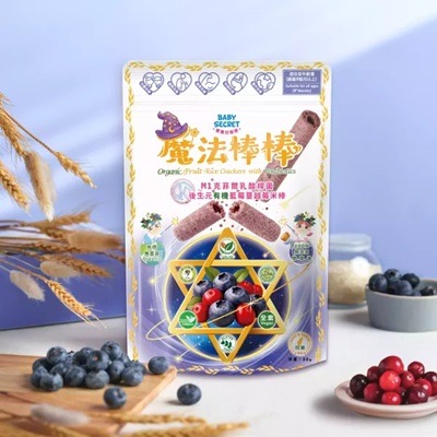 Baby secret 寶寶的秘密 魔法棒棒有機米棒(蘋果㇔香蕉㇔芭樂㇔南瓜㇔莓果)-30g/袋 9m+-規格圖9