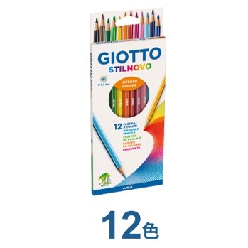 GIOTTO 彩色鉛筆 色鉛筆 六角彩色鉛筆 油性色鉛筆 36色 24色 12色色鉛筆-規格圖1