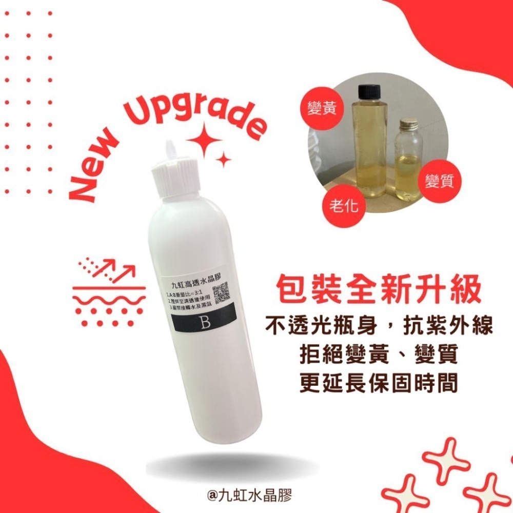 【九虹】3:1硬膠 保證足1000g 滴膠 環氧樹脂 AB膠 水晶膠 寶石膠 Epoxy Resin Arts 奧根膠-細節圖9