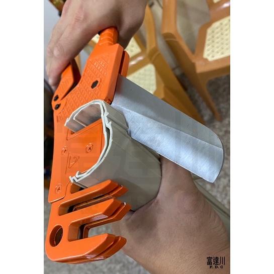 冷氣管槽剪刀  修飾槽剪  被覆銅管裝飾管專用-細節圖4