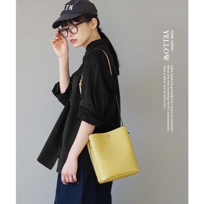 [正品 正規日本進口] Legato Largo LG-P0116 輕量 斜背 水桶包 手提包 三層收納 通勤 斜背包-細節圖2