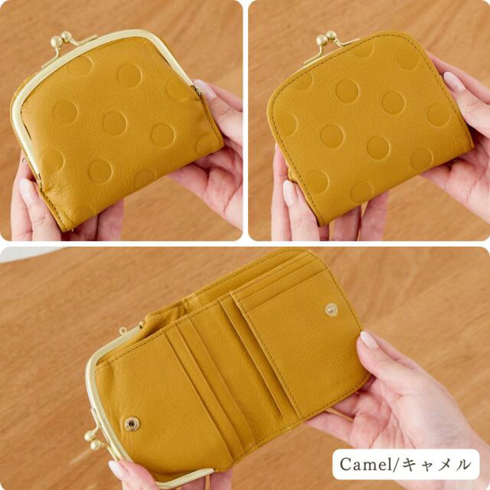 [正品👛日本進口] 日本製 zucchero 真皮短夾 55212-規格圖9