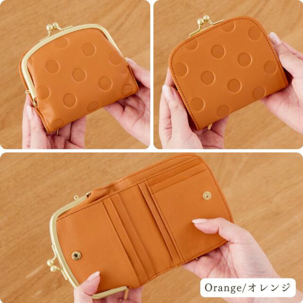 [正品👛日本進口] 日本製 zucchero 真皮短夾 55212-規格圖9