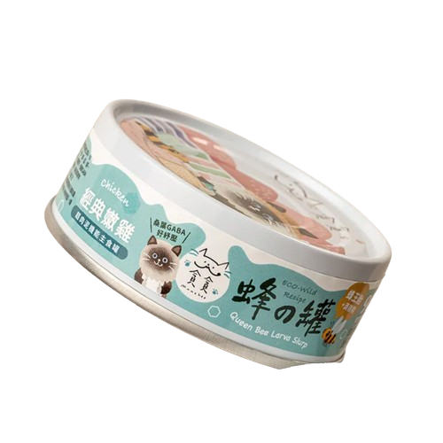 貪貪 蜂王胎超肉泥機能主食罐 貓罐 貓主食罐 高適口性 高蛋白 低碳水 蜂之罐主食貓罐 蜂之罐超肉泥-規格圖1