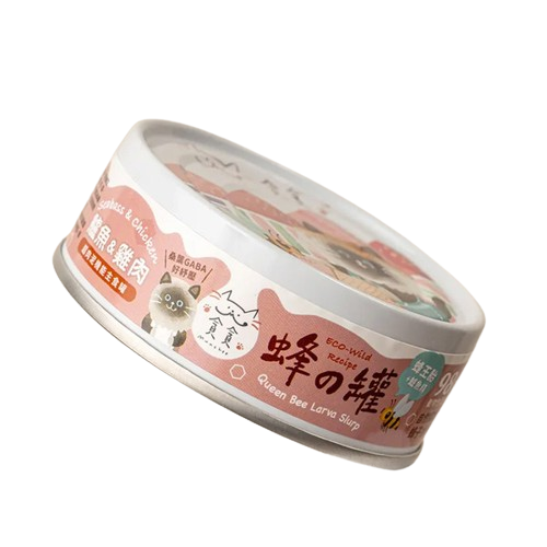 貪貪 蜂王胎超肉泥機能主食罐 貓罐 貓主食罐 高適口性 高蛋白 低碳水 蜂之罐主食貓罐 蜂之罐超肉泥-規格圖1
