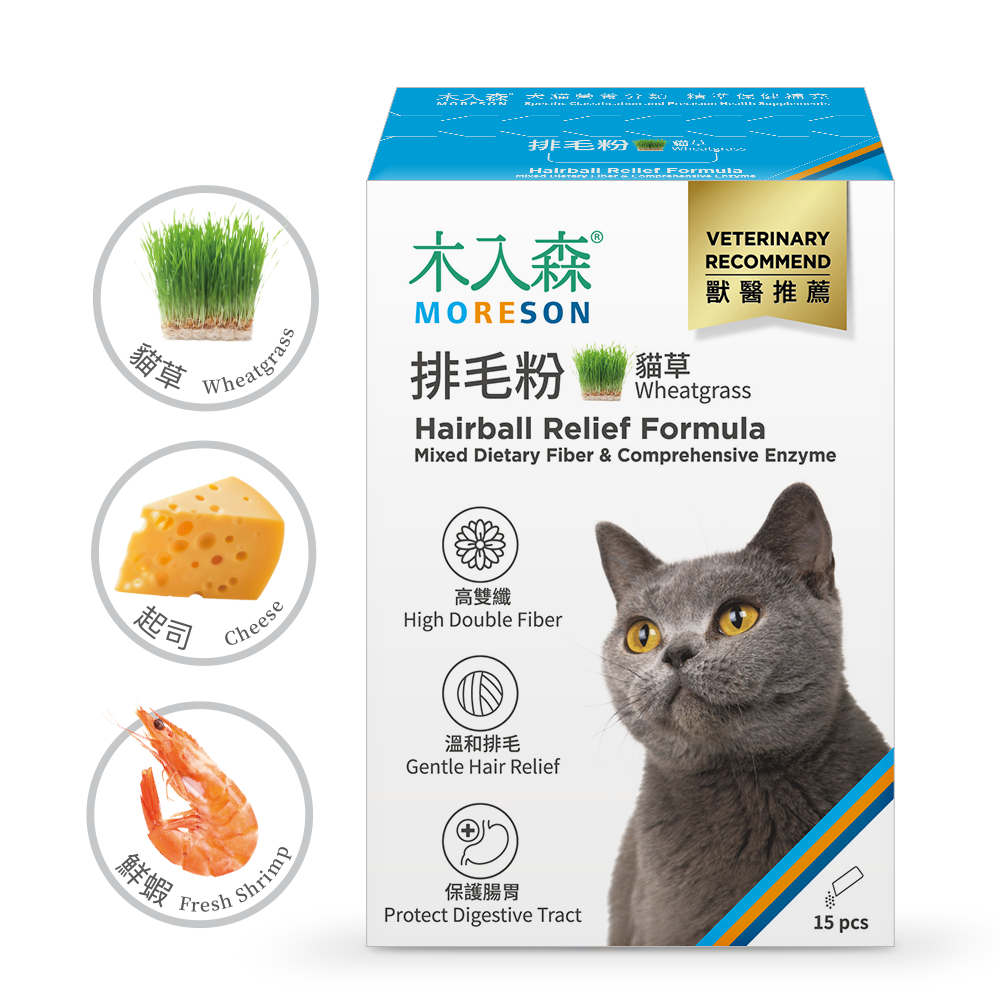 【木入森】排毛粉 貓咪排毛粉/日常排毛保養 溫和排毛守護貓咪腸胃道健康 貓咪化毛粉-細節圖2