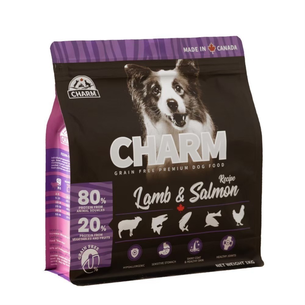 【加拿大 CHARM 野性魅力】狗糧 狗飼料 狗食  天然飼料 犬糧 狗主食 挑嘴 羊肉鮭魚/幼犬/成犬/海陸龍蝦盛宴-規格圖1