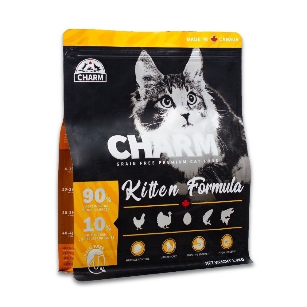 【加拿大 CHARM 野性魅力】貓糧 貓飼料 天然飼料  貓主食 挑嘴 幼貓/成貓/海陸/羊肉鮭魚-規格圖1