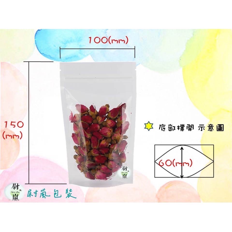 同尺寸100個出貨）立式透明夾鏈袋(銷售中）食品袋 透明夾鏈袋 包裝袋 密封袋 包裝夾鏈袋 包裝袋-規格圖5