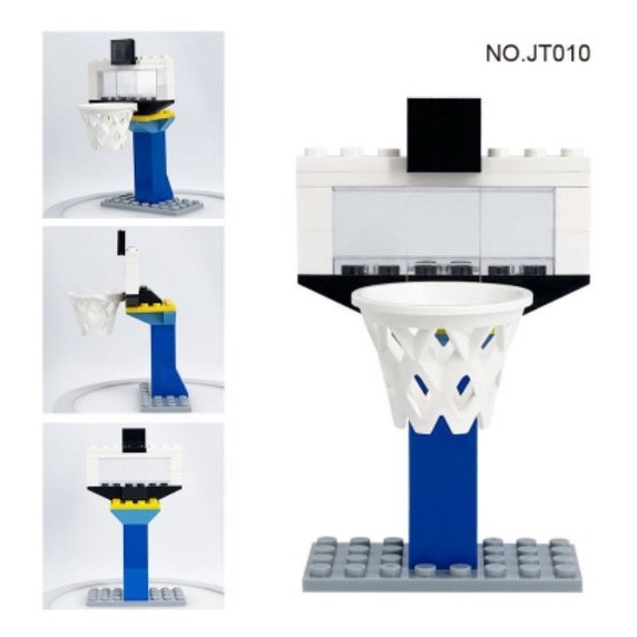 🌙【積木町】籃球架 籃球 NBA MOC 職籃 (台灣現貨／袋裝)-細節圖2