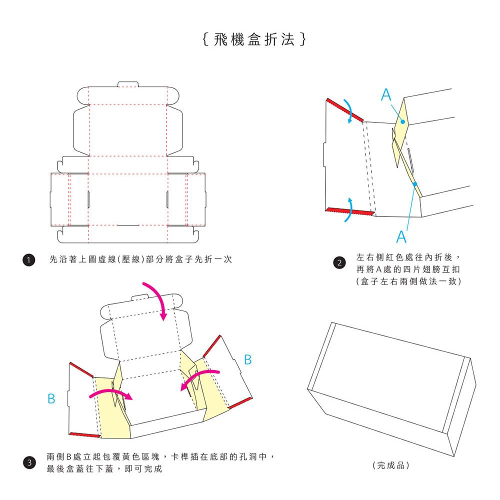 飛機盒 NO.9 磚屬於你-粉【10入】3A29-120002-細節圖2
