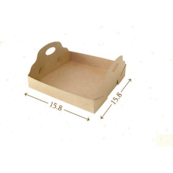 4吋禮盒 提把內襯-牛皮 【10入/包】 3-990105-1-細節圖2