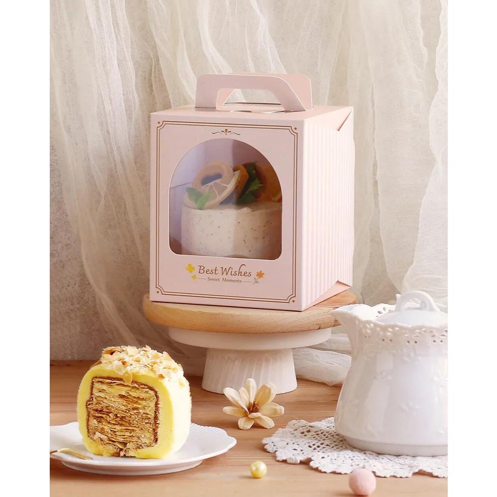 同學家 |  手提鏤空蛋糕提盒 NO.12 朵朵緹花 含底拖 (10入)3A06-112801-細節圖3