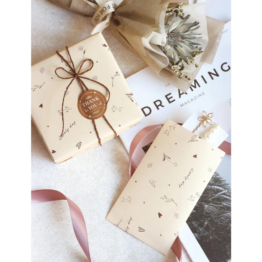 同學家 | 平口紙袋 G25K 8.3x11cm 暖暖花日記 (100入)3-21325230-細節圖2