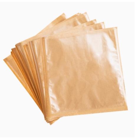 同學家 | 麵包袋-牛皮 /白牛  21x25cm 【100入】-細節圖2