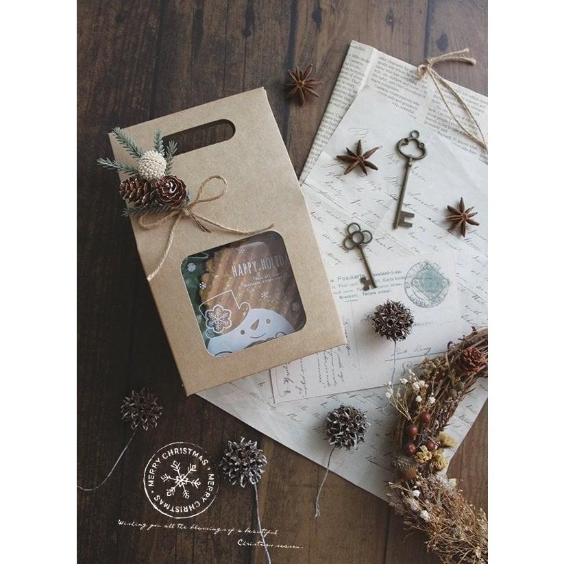 同學家 | 房屋型鏤空提盒 牛皮【10入】3-61803-細節圖2