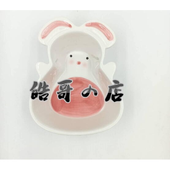 ►OS平價屋 倉鼠/兔子加大/加厚/加重防倒陶瓷食盆 黃金鼠/銀狐/老公公/線鼠/紫倉/布丁鼠/通心粉/睡鼠/天竺鼠-規格圖1