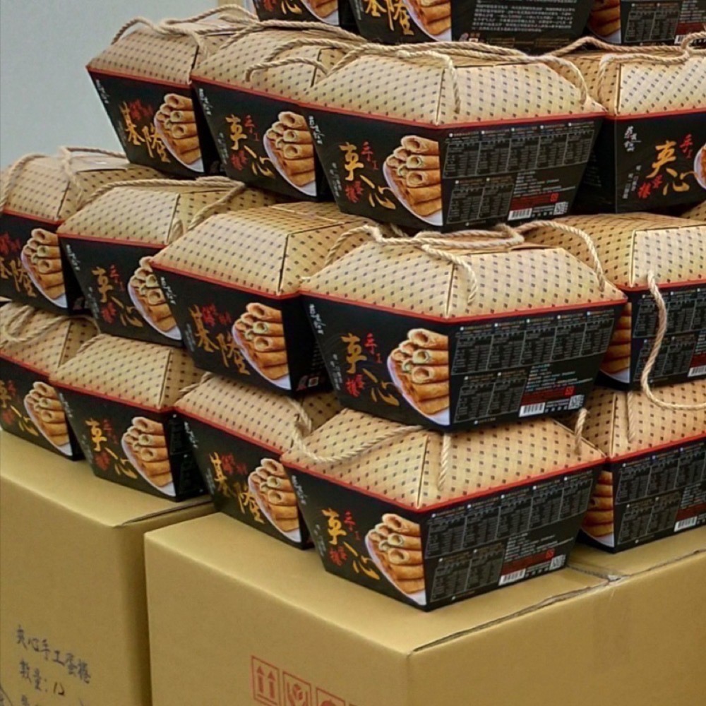 【蔡技食品】夾心手工蛋捲祈願禮盒-細節圖3