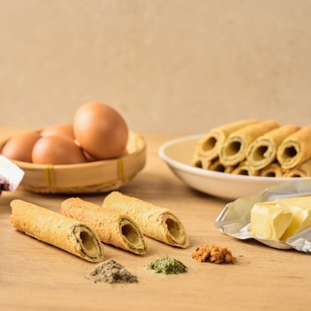 【蔡技食品】夾心手工蛋捲祈願禮盒-細節圖5