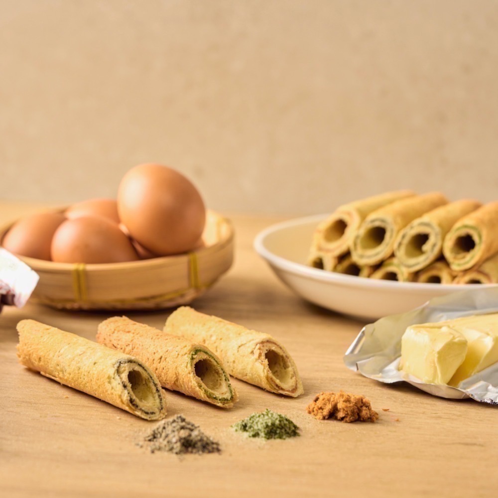 【蔡技食品】夾心手工蛋捲祈願禮盒-細節圖5