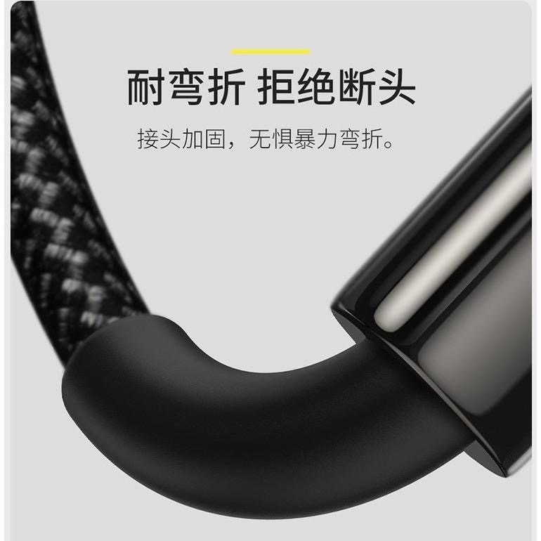 倍思一拖三充電線　是一．二年前產品尾貨　品質不錯　最高可達2.4 到 3 A（max）支援蘋果傳輸-細節圖5