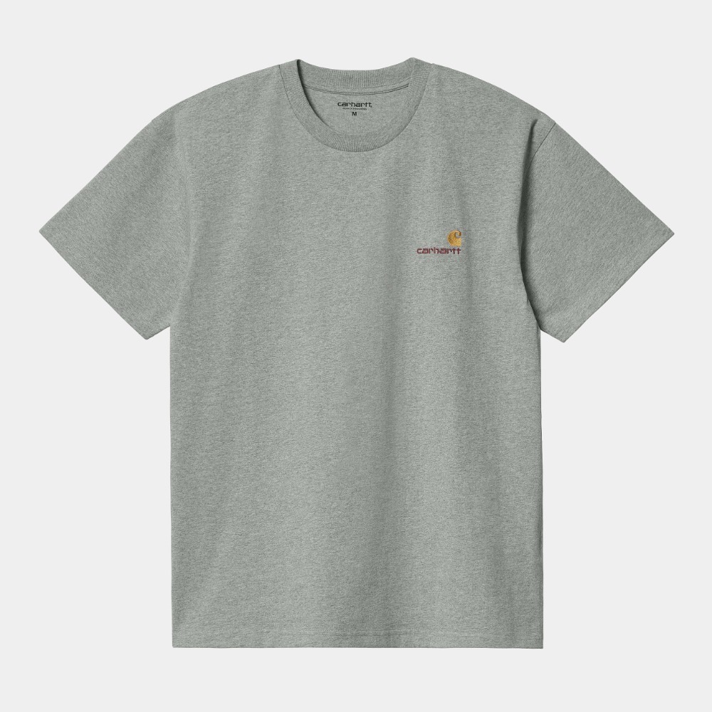 【現貨】Carhartt WIP American Script T-shirt 字體 刺繡C 金標 厚磅 短袖 T恤-細節圖4