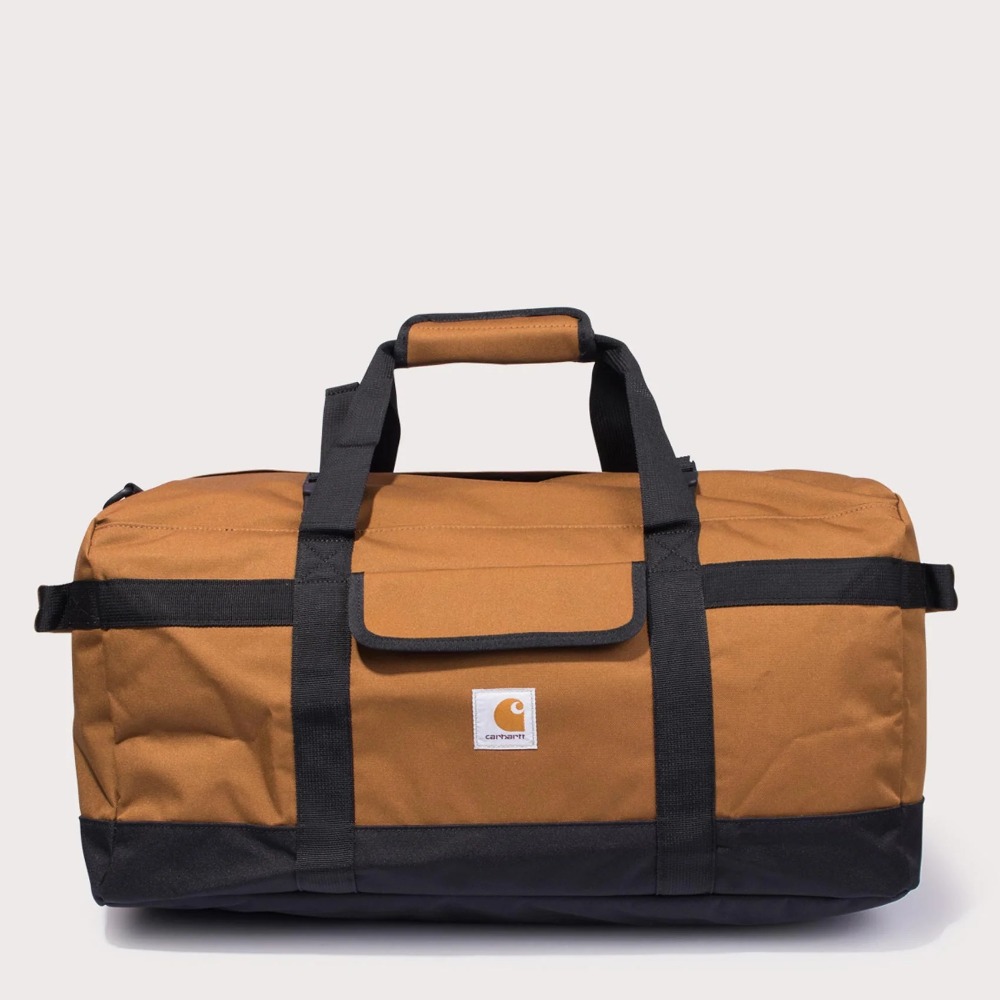 【現貨】Carhartt WIP Jake Duffle Bag 布章 Logo 防潑水 大容量 旅行袋-細節圖2