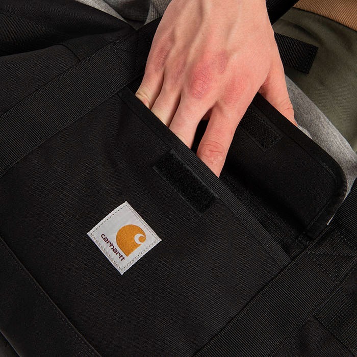 【現貨】Carhartt WIP Jake Duffle Bag 布章 Logo 防潑水 大容量 旅行袋-細節圖8