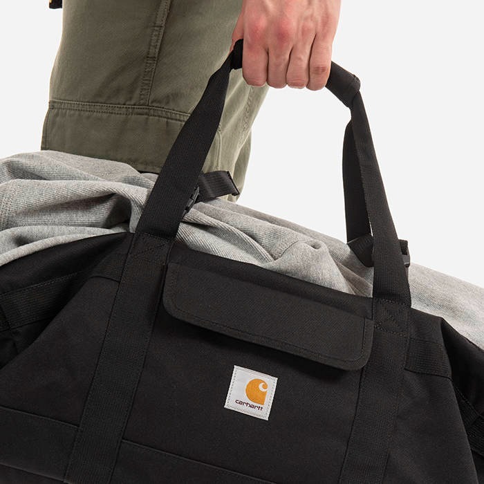 【現貨】Carhartt WIP Jake Duffle Bag 布章 Logo 防潑水 大容量 旅行袋-細節圖10