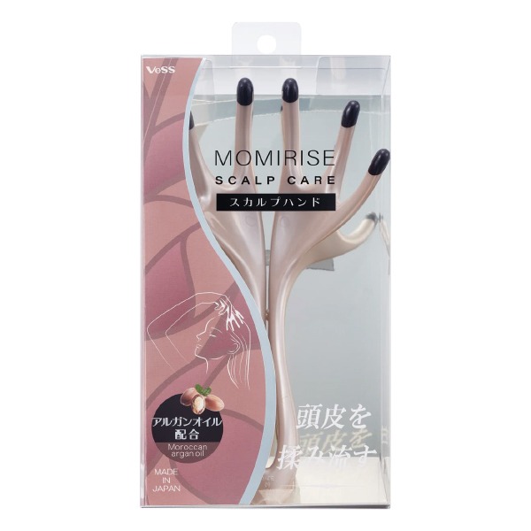 日本製VeSS MOMIRIS摩洛哥油頭皮按摩梳-細節圖5