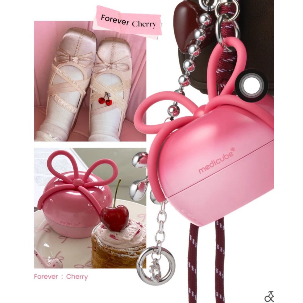 張員瑛企劃品牌 FOREVER:CHERRY x medicube美髮光澤梳-細節圖7