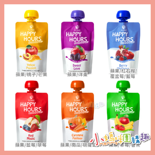 大地之愛 HAPPY HOURS 生機纖果飲 100g 果泥