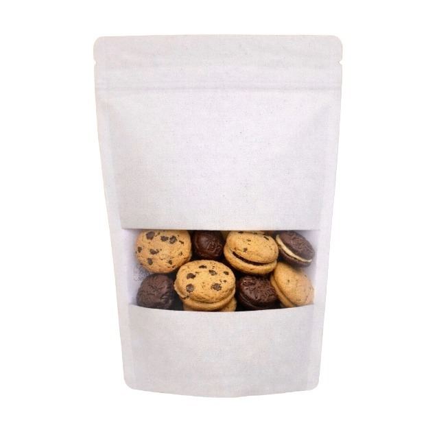 好好包果 |  開窗夾鏈站立袋 - 4兩 12*x1+3.5cm 【50入】99180079-規格圖3