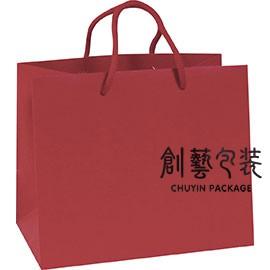 《創藝包裝》手提紙袋〔小3K〕微醺紅【25入/包】