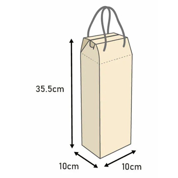 好好包果 |酒盒 單瓶裝(瓦楞) 喜迎福 藍 (10入)3-39109-細節圖2