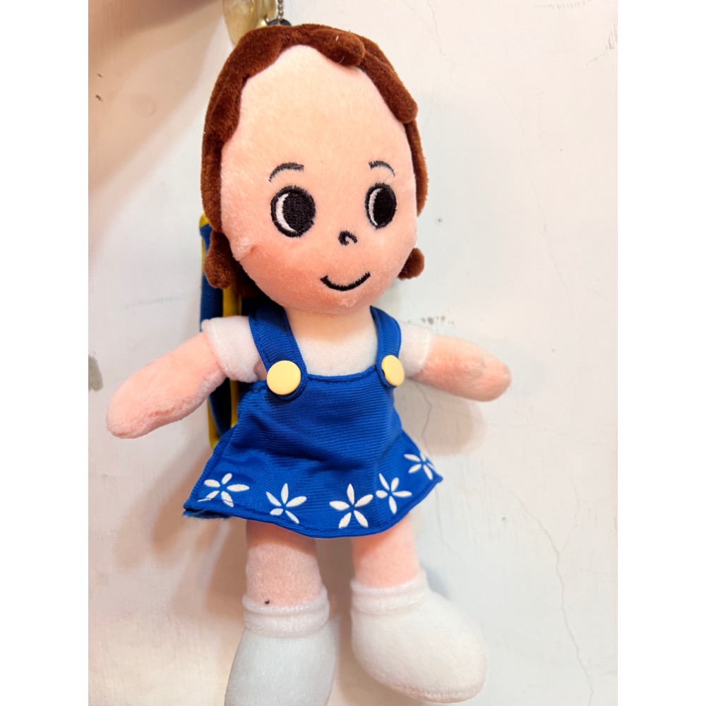 ￼當天發貨🤭絕版收藏 老件收藏 企業收藏品 博士倫ReNU絨毛女孩娃娃 舊款手機袋-細節圖3